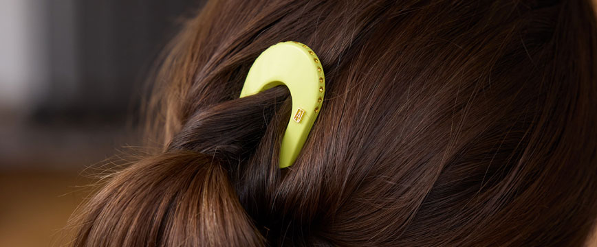 Side combs and hair pins