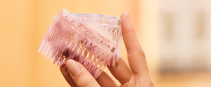 Side combs and hair pins